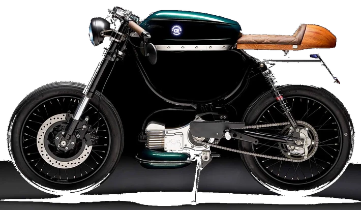 Electric moped cafe on sale racer