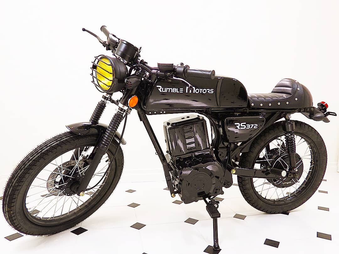 Rumble Motors Scrambler Electric Moped 2024
