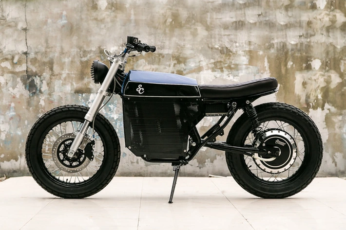 Shanghai Customs eTRACKER Electric Moped 2024